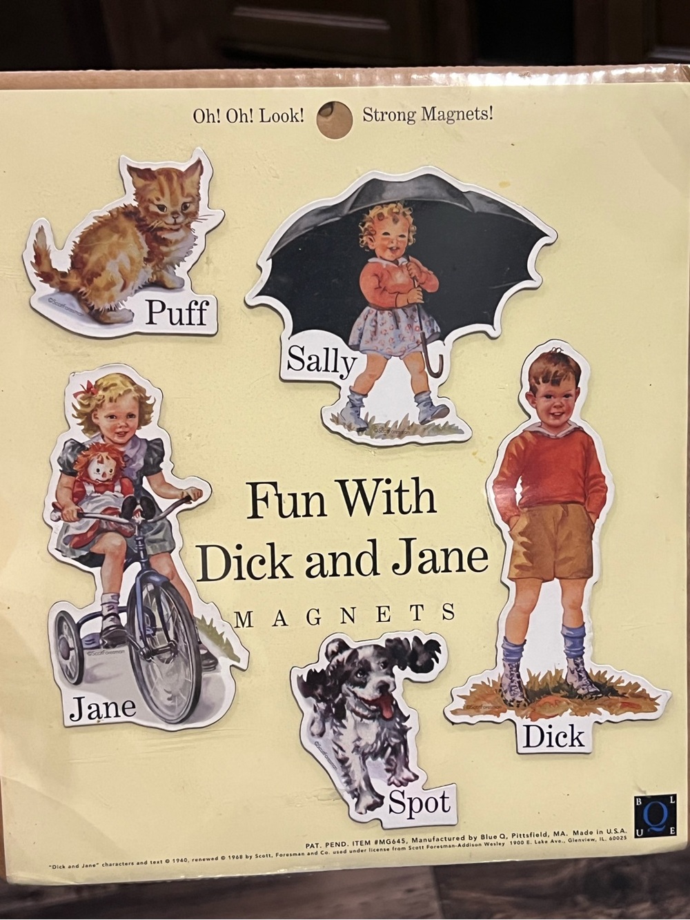 New Fun with Dick and Jane Magnets